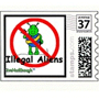Stamps ,Illegal Aliens. ,Support the Minutemen.