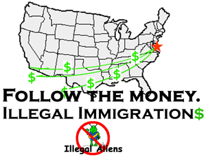 Follow The Money Illegal Immigration$